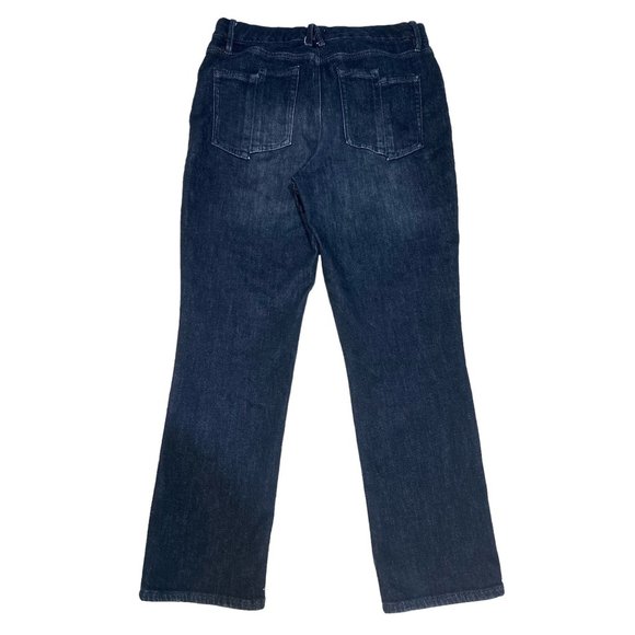 Good American Good Legs Straight Womens 12/31 Black Cashmere High Rise - Picture 5 of 16